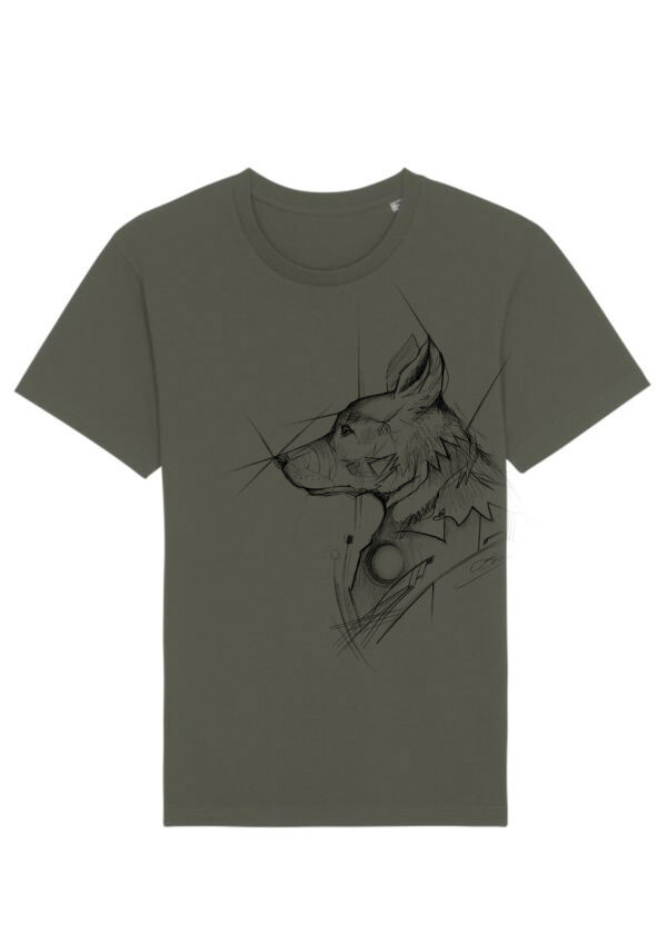 T-särk hundiga (roheline) unisex - Image 2